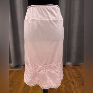 Vintage pink 1960’s slip skirt